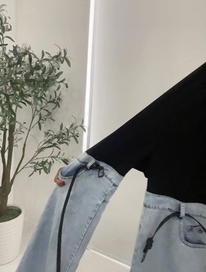 HYBRID STRETCH DENIM PANTS