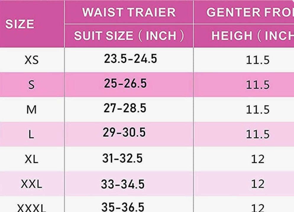 ‘Double Compression” waist trainer with zipper