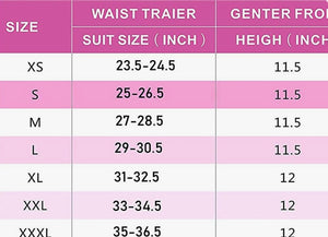 ‘Double Compression” waist trainer with zipper